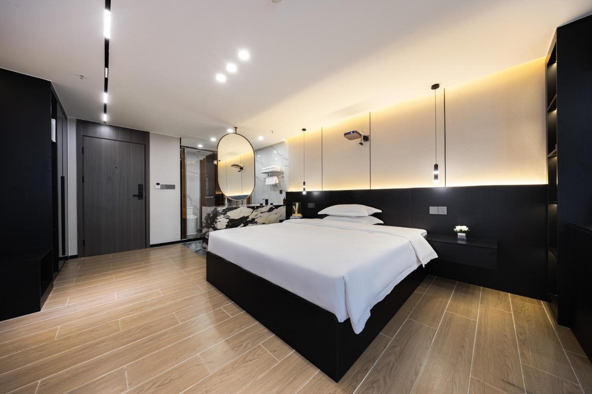 Yun Jin City View Hotel - Guangzhou Taikoo Hui Zhujiang New Town Tianhe Sports Center Buitenkant foto