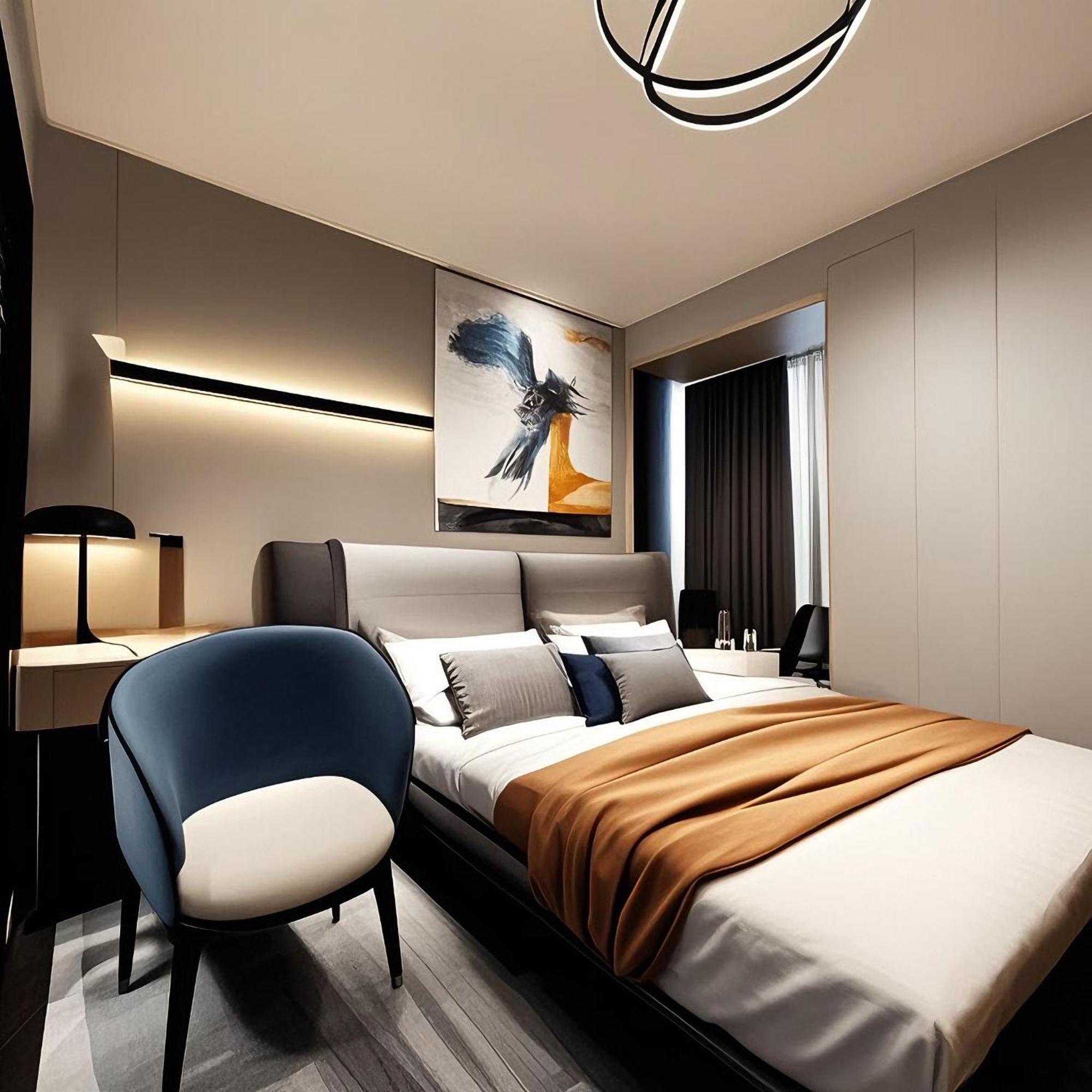 Yun Jin City View Hotel - Guangzhou Taikoo Hui Zhujiang New Town Tianhe Sports Center Buitenkant foto