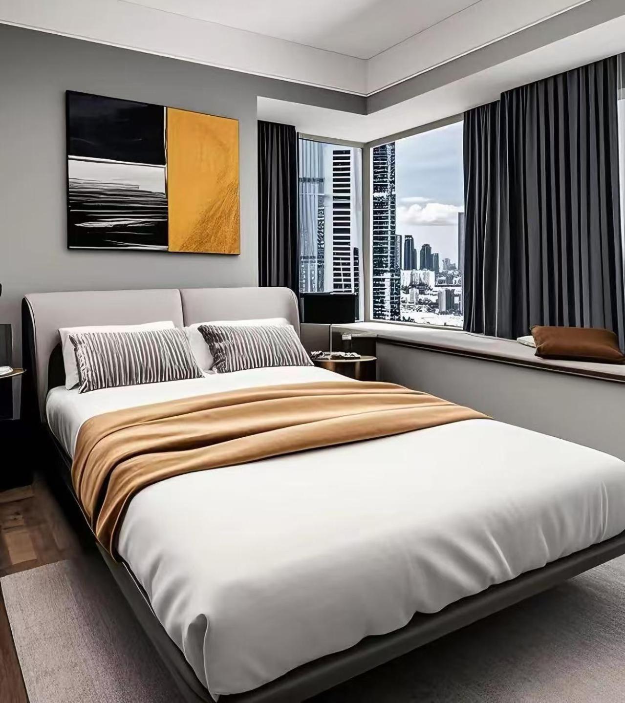 Yun Jin City View Hotel - Guangzhou Taikoo Hui Zhujiang New Town Tianhe Sports Center Buitenkant foto