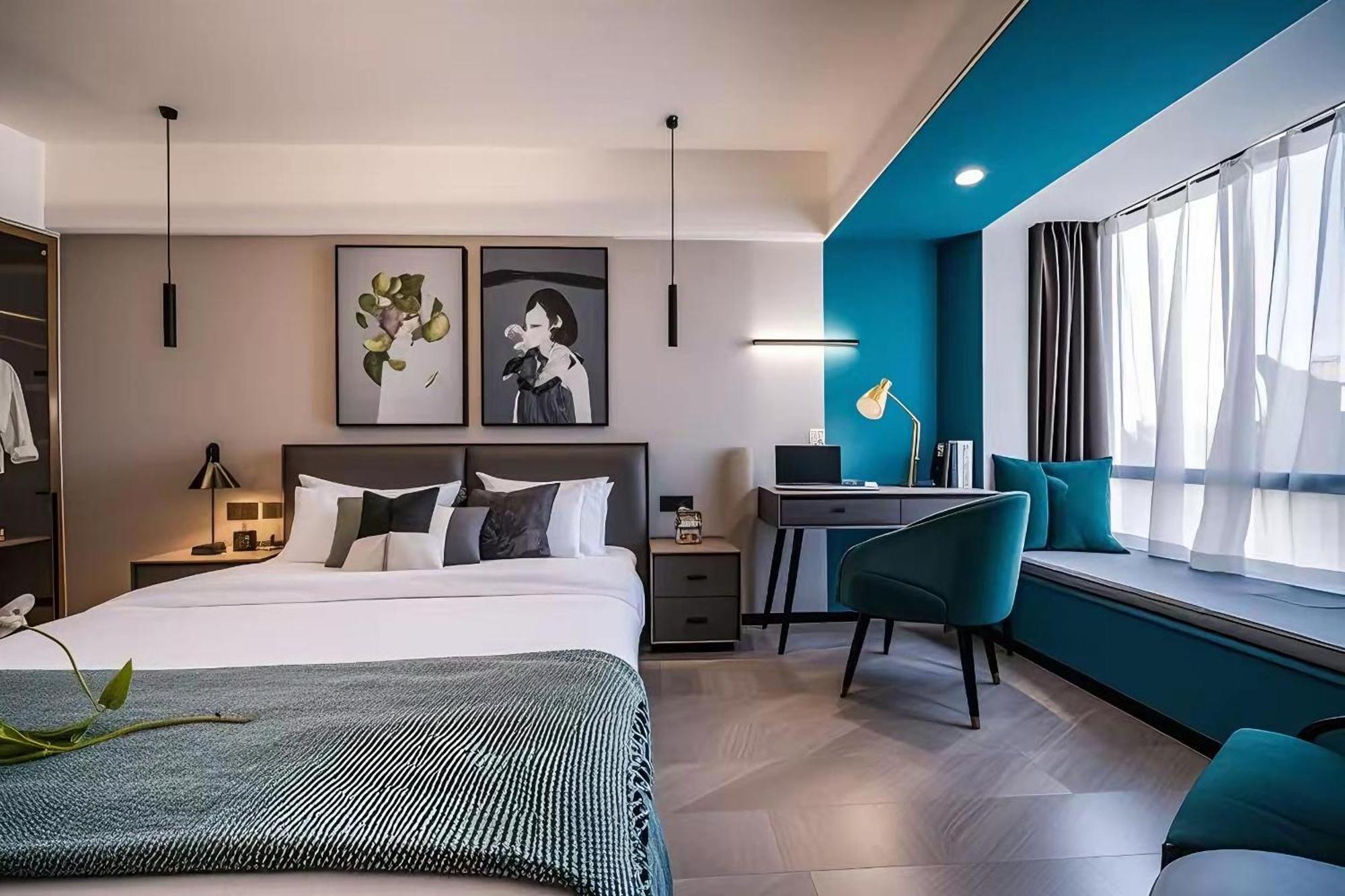 Yun Jin City View Hotel - Guangzhou Taikoo Hui Zhujiang New Town Tianhe Sports Center Buitenkant foto