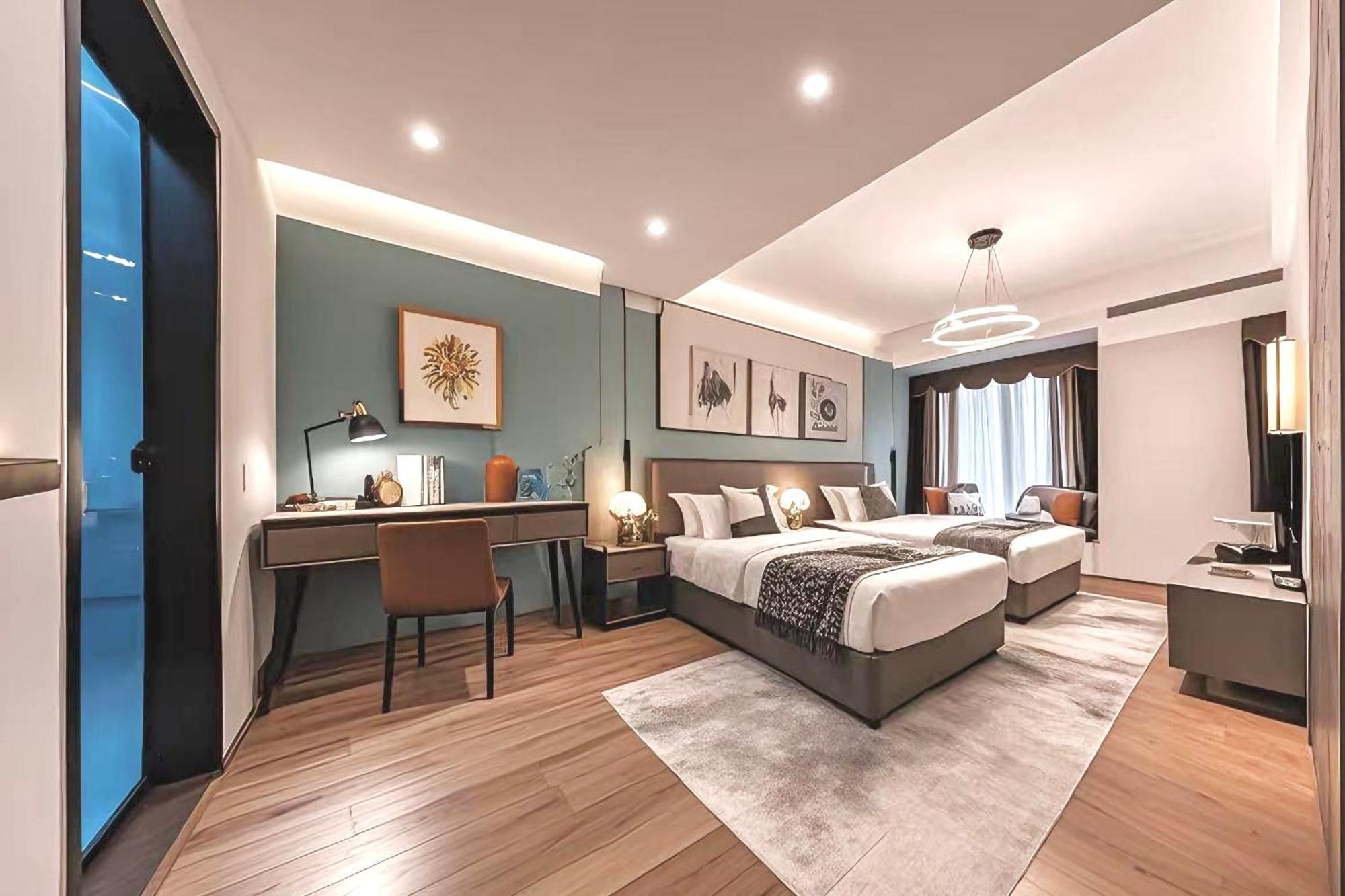 Yun Jin City View Hotel - Guangzhou Taikoo Hui Zhujiang New Town Tianhe Sports Center Buitenkant foto