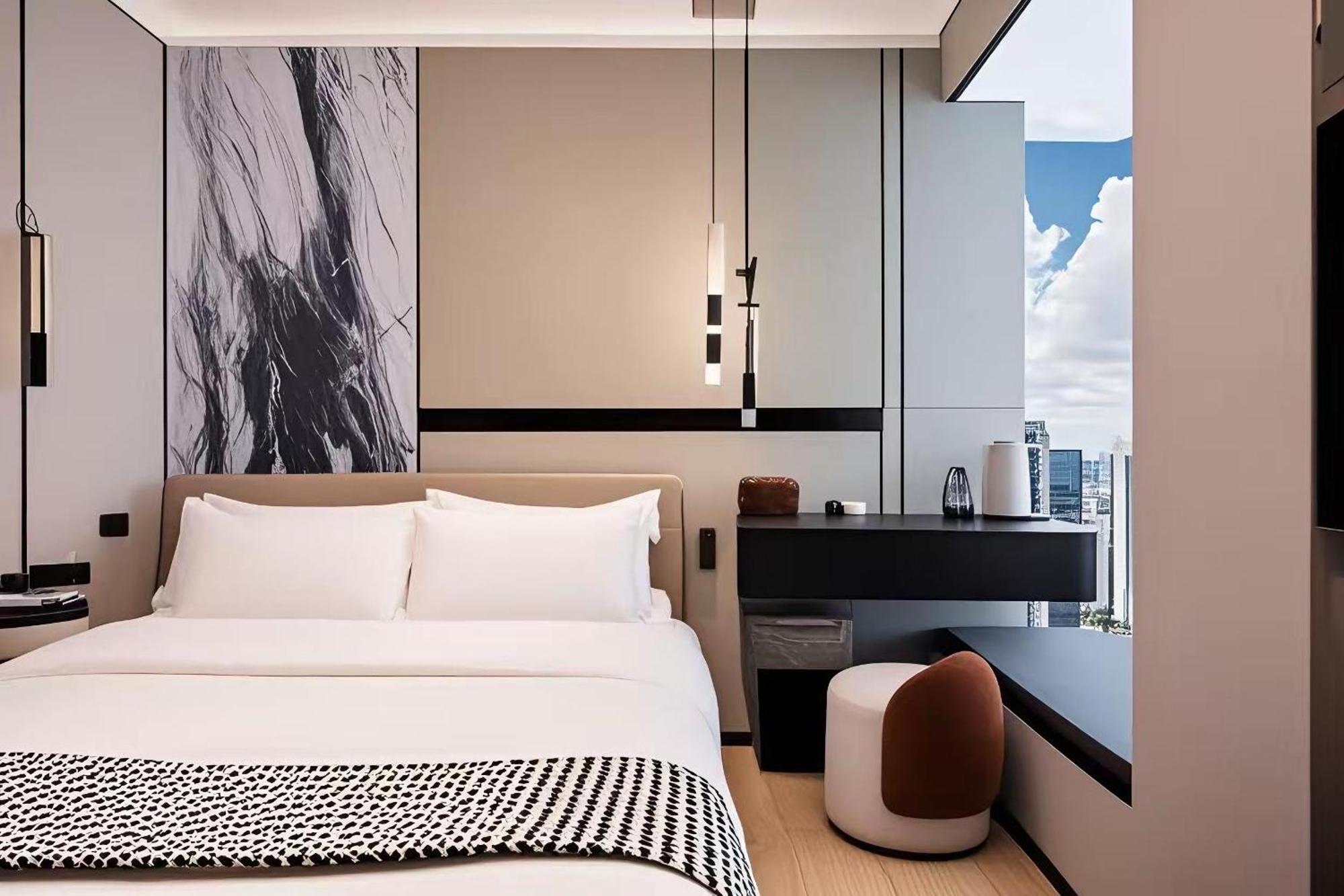 Yun Jin City View Hotel - Guangzhou Taikoo Hui Zhujiang New Town Tianhe Sports Center Buitenkant foto