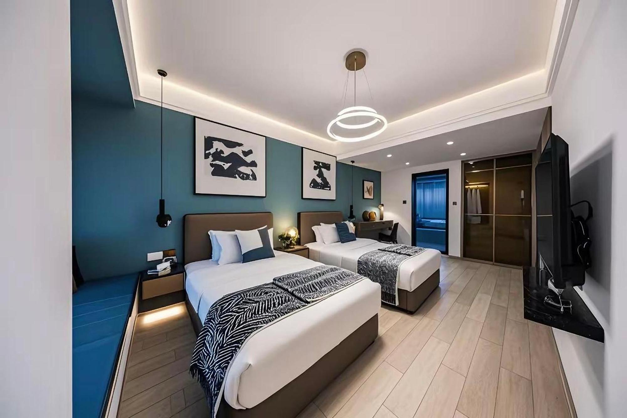 Yun Jin City View Hotel - Guangzhou Taikoo Hui Zhujiang New Town Tianhe Sports Center Buitenkant foto