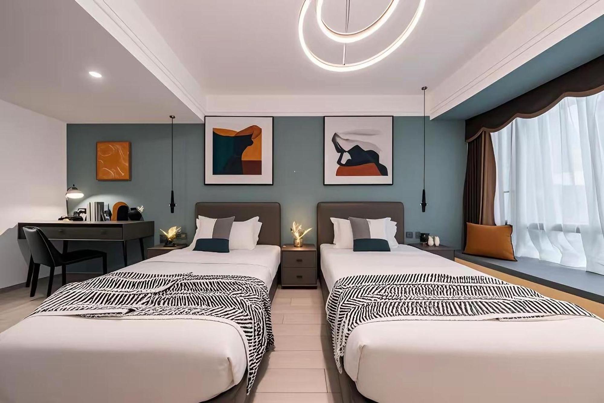 Yun Jin City View Hotel - Guangzhou Taikoo Hui Zhujiang New Town Tianhe Sports Center Buitenkant foto