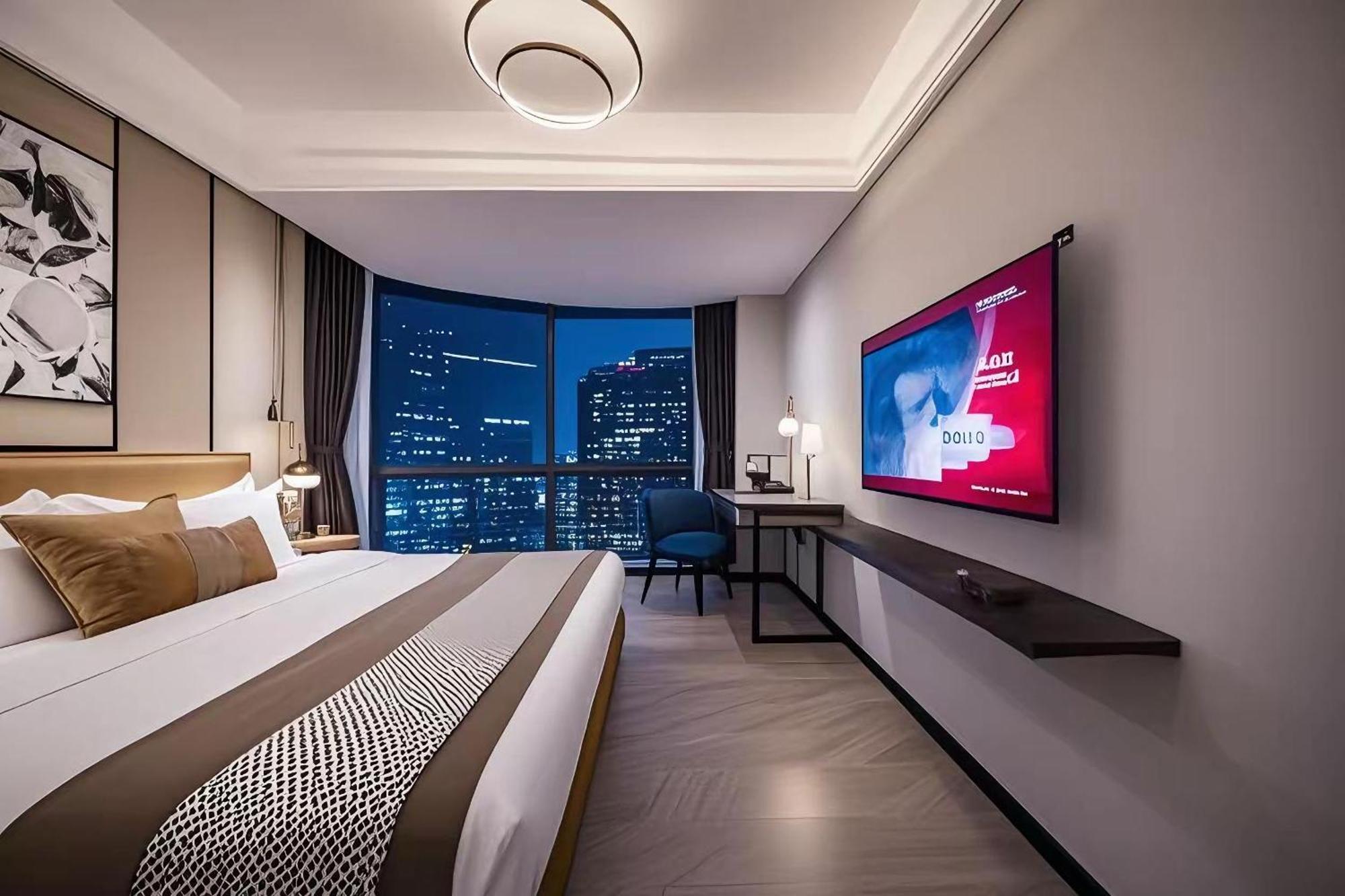 Yun Jin City View Hotel - Guangzhou Taikoo Hui Zhujiang New Town Tianhe Sports Center Buitenkant foto