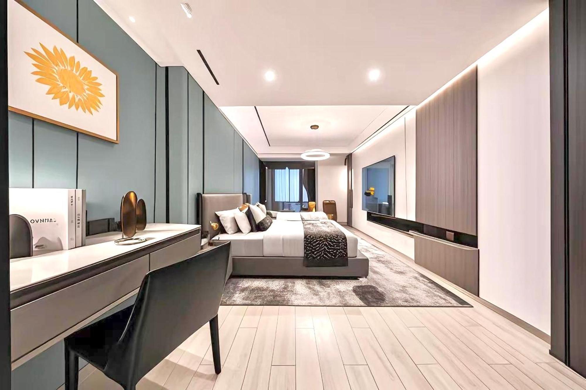 Yun Jin City View Hotel - Guangzhou Taikoo Hui Zhujiang New Town Tianhe Sports Center Buitenkant foto