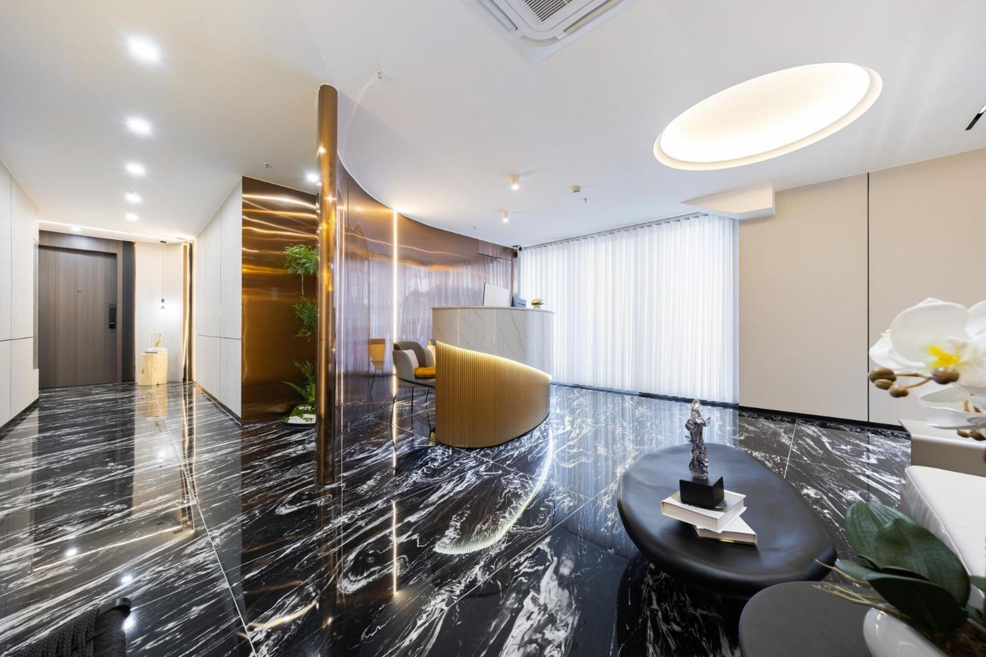 Yun Jin City View Hotel - Guangzhou Taikoo Hui Zhujiang New Town Tianhe Sports Center Buitenkant foto